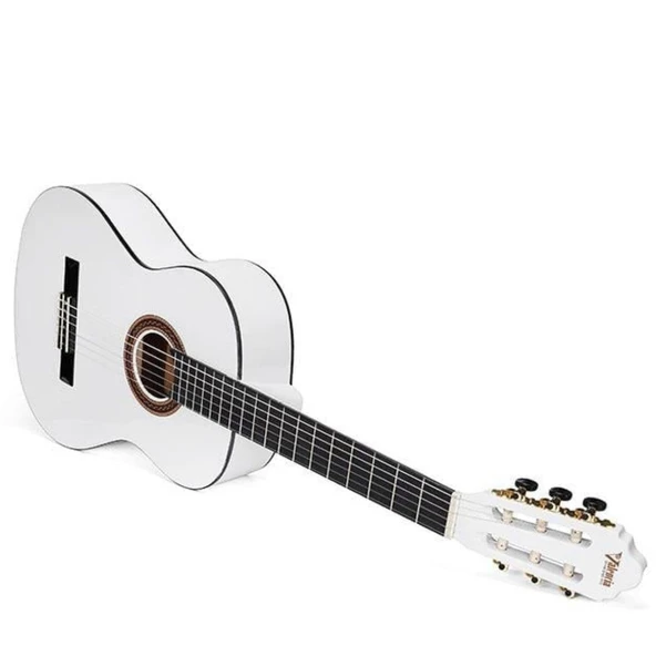 VALENCIA VC103TWT KLASİK GİTAR, 3/4, BEYAZ, SAP ÇELİKLİ - Resim 3