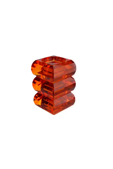 Krıstal 3 Bogumlu Orange Mumluk 18 Cm - 1
