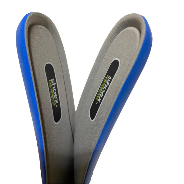 Ayakcenter Shoex Gri Memory Foam Insole Ayakkabı Tabanlık - Resim 3