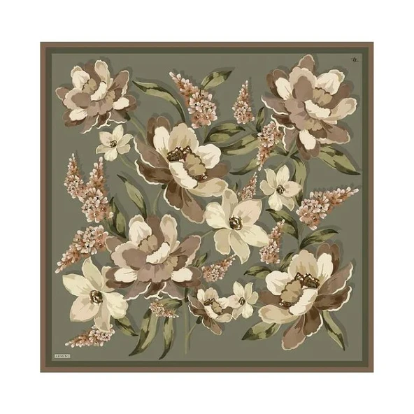 Armine E25Ka9414D01 81 Saf İpek Eşarp