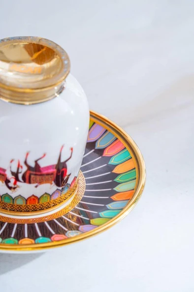 Acar Wilshire Siyah 6'lı Kahve Fincan Takımı SHP-07188 - 4