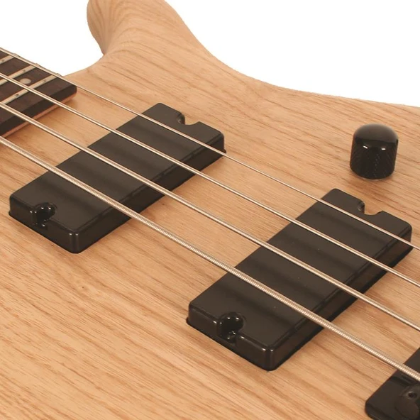CORT AB4DLX AS OPN BASS GİTAR, ACTION (DELUX ), SWAMP ASH KASA - 4