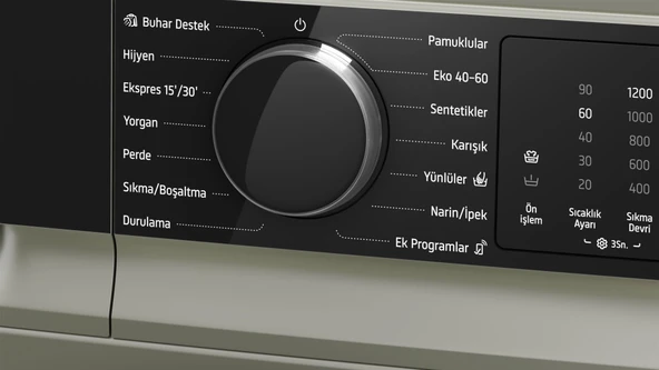 Profilo CGK252ZXTR A Enerji Sınıfı 10 Kg 1200 Devir Çamaşır Makinesi - Resim 4