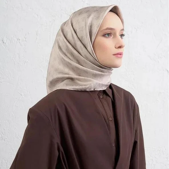 Armine E25Ka9412002 82 Saf İpek Eşarp - Resim 2