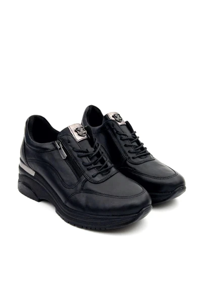 Venüs 2313081K Kadın Hakiki Deri Fermuarlı Feta Topuk Atom Günlük Ayakkabı - 8