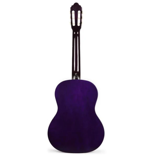 VALENCIA VC104TPPS KLASİK GİTAR, 4/4, MOR SUNBURST, SAP ÇELİKLİ - Resim 2