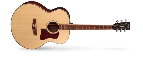 CORT CJ-MEDXNATW ELEKTRO AKUSTİK GİTAR, ÇANTALI, JUMBO CUTAWAY ürün görseli