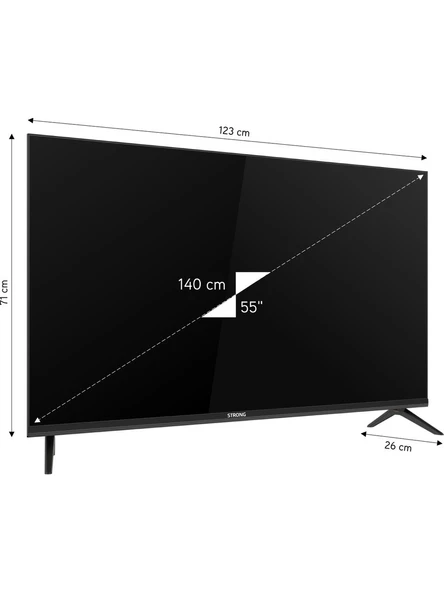 Strong ML55EW8000F 55’’ 140 Ekran Uydu Alıcılı 4K Ultra HD DLED TV - 2