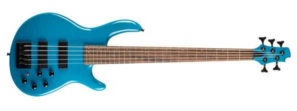 CORT C5 DELUXE CBL BASS GİTAR, 5 TELLİ, ŞEKER MAVİSİ