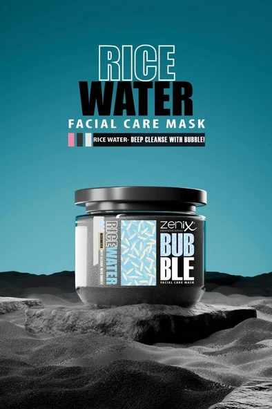 Zenix Pirinç Suyu Köpüren Yüz Maskesi Rice Water Bubble Care Mask 300 Ml - 2
