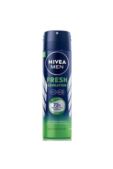 Nivea Men Fresh Sensation Erkek Deodorant Sprey 150 ml ürün görseli