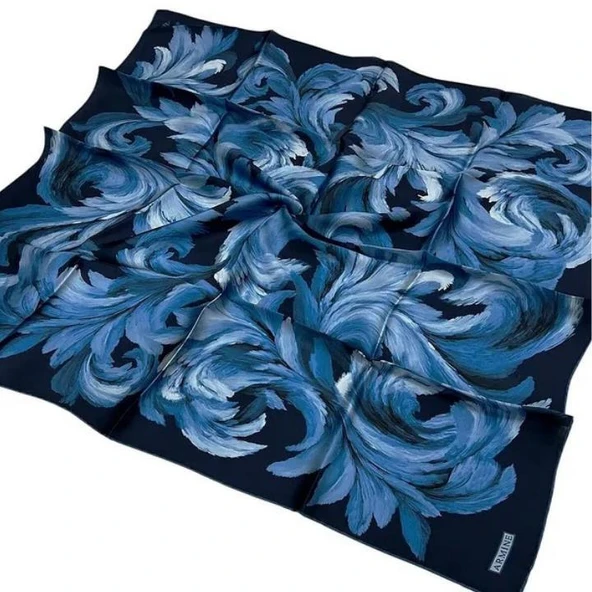 Armine E25Ka9423D02 54 Saf İpek Eşarp - Resim 2