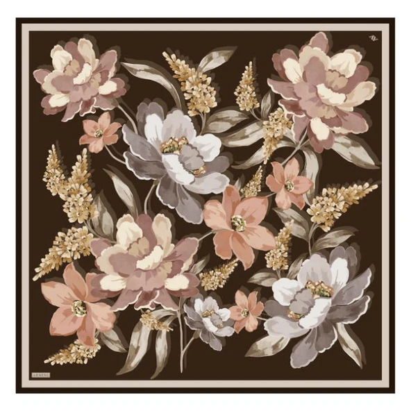 Armine E25Ka9414D01 38 Saf İpek Eşarp ürün görseli