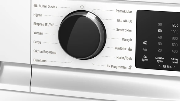Profilo CGK252Z0TR A Enerji Sınıfı 10 Kg 1200 Devir Çamaşır Makinesi - Resim 5