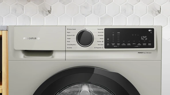 Profilo CGK242ZXTR A Enerji Sınıfı 9 Kg 1200 Devir Çamaşır Makinesi - Resim 4