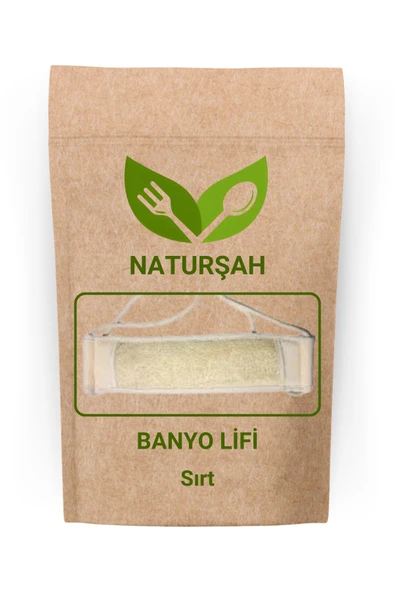 Naturşah  Doğal Kabak Banyo Lifi Sırt - 1
