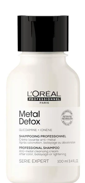 L'oreal Paris Serie Expert Metal Detox Renkli Ve Açıcı ile Işlem Görmüş Saçlar Için Şampuan 100 Ml