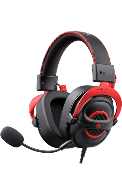 Havit Gamenote H2002E PRO 60mm Speaker Hi-Res Gaming Oyuncu Kulaklığı Siyah - 2