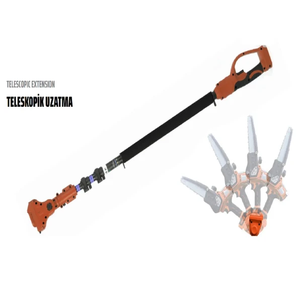Rİco 025-RC4609 Akülü Makas ve Testere için Teleskopik Uzatma - 3m ürün görseli 1