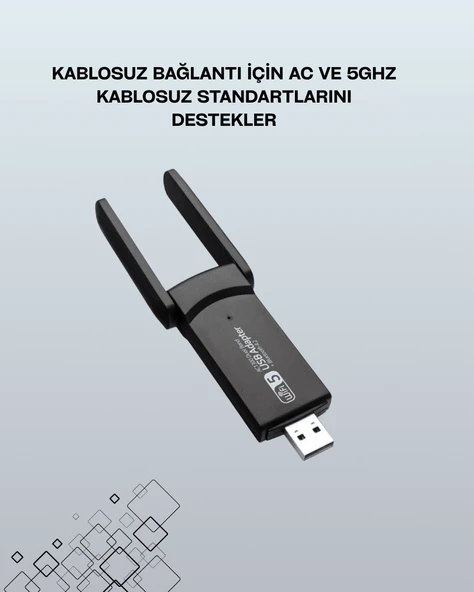 AC1200 USB WiFi Adaptör - 2