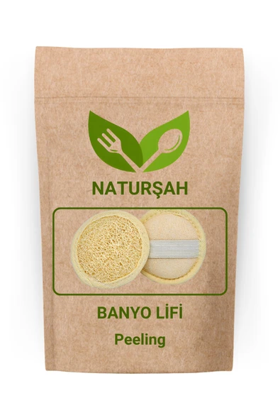 Naturşah Doğal Kabak Banyo Lifi Yüz İçin - 1