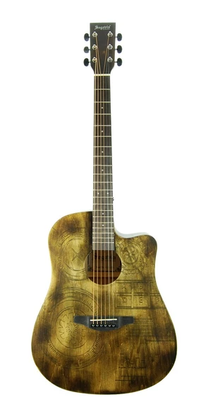 Akustik Gitar Segovıa Otantik Kahve SGA41BR - 3