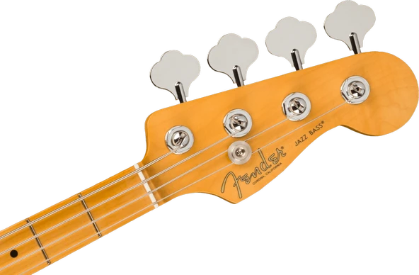 Fender American Professional II Jazz Bass Gülağacı Klavye Olympic White Bas Gitar - Resim 4