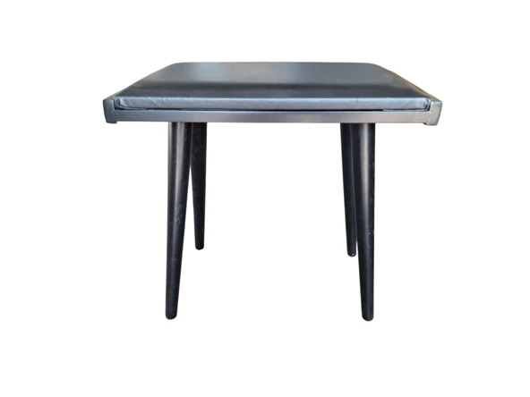 Dekoratif Piyano Taburesi Siyah