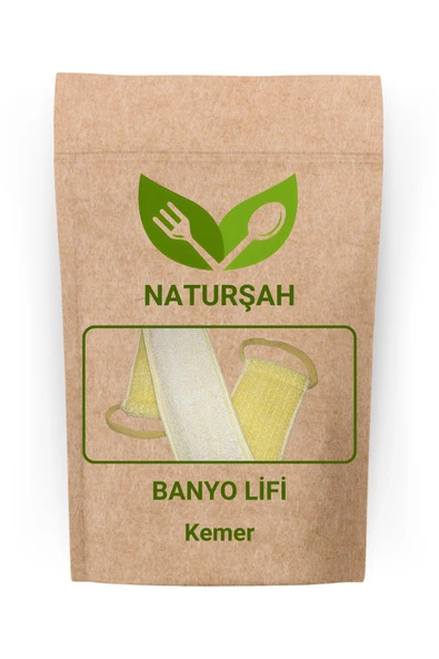 Naturşah Doğal Kabak Banyo Lifi Kemer - 1