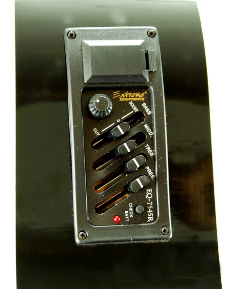 Elektro Akustik Gitar Segovia SGA41EQ4BK - 2