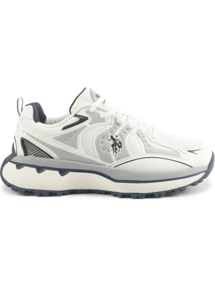 U.S.POLO ASSN CHAN 5PR BEYAZ COMFORT CASUAL ANATOMİK SPOR AYAKKABISI - 3