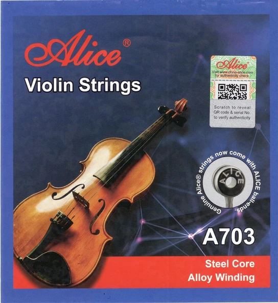 Keman Teli A703 Alice High-Grade Violin Strings ürün görseli