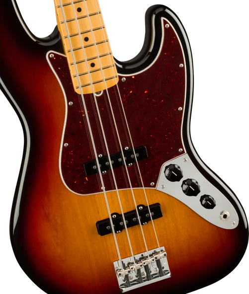 Fender American Professional II Jazz Bass Akçaağaç Klavye 3-Color Sunburst Bas Gitar - 3