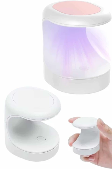 Kalıcı Oje Kurutucu Mini UV Işınlı Taşınabilir Hızlı ve Pratik Oje Kurutucu - 3