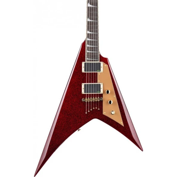 ESP LTD Kirk Hammett Signature KH-V Red Sparkle Elektro Gitar - 6
