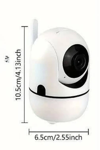 360° Full HD Akıllı Kamera Hareket Sensörlü Wifi Kamera Çocuk Güvenlik Kamerası - 5