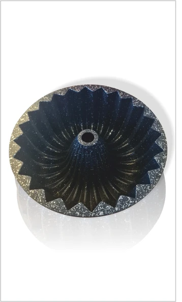 Büyük Profesyonel Aşçı Ev Ocak Fırına Uygun Metal Döküm Enjeksiyon Granit Kaplama Kek Pasta Kalıbı - 3