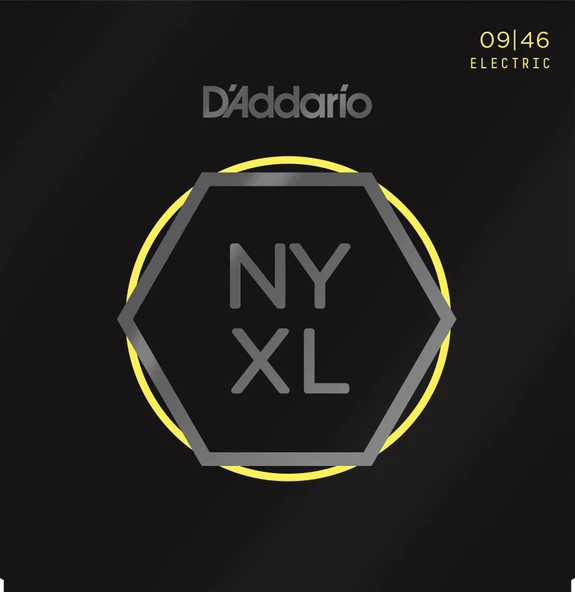 DADDARIO NYXL0946 ELEKTRO GİTAR TEL SETİ, 09-46, SUPER LIGHT TOP/REGULAR BOTTOM
