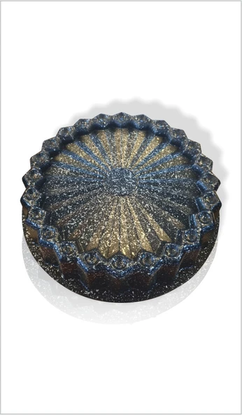 Büyük Profesyonel Ev Ocak Fırına Uygun Metal Döküm Enjeksiyon Granit Kaplama Tart Turta Pasta Kalıbı