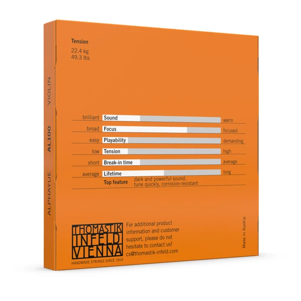 Thomastik Infield Alphayue AL100 3/4 Keman Teli - Resim 2
