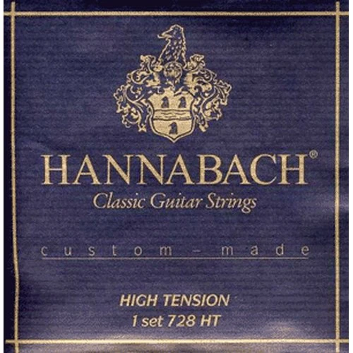 Hannabach 7288HT Custom Made High Tension Klasik Gitar Teli (3'lü Treble Set