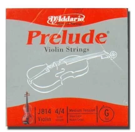 DADDARIO J814 KEMAN TEK TEL, PRELUDE, 4/4, G-(SOL), MEDIUM ürün görseli