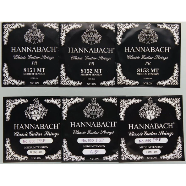 Hannabach 850 MT Klasik Gitar Teli - Resim 3