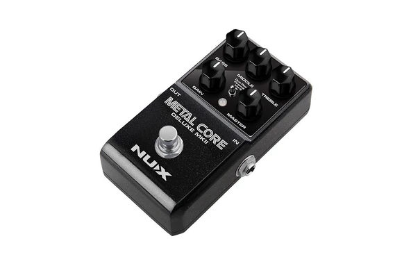 Nux Metal Core Deluxe MKII Distortion Preamp Ve 3 Mod Amfi Modellemesi Pedalı - 3