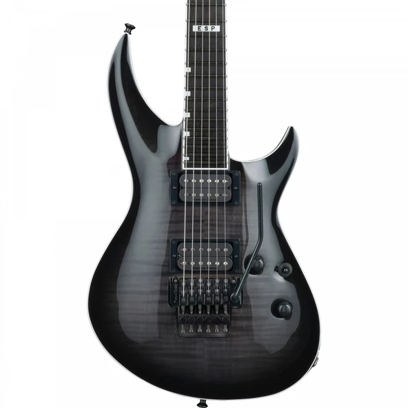 ESP E-II Horizon-III FR See Thru Black Sunburst Elektro Gitar - 1