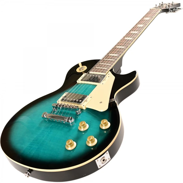 Madison MEG-LPF-BLS Blueburst Elektro Gitar - 4