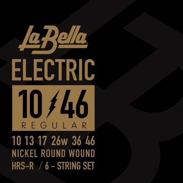 La Bella HRS-R Regular Elektro Gitar Teli (0.10 - 0.46) ürün görseli