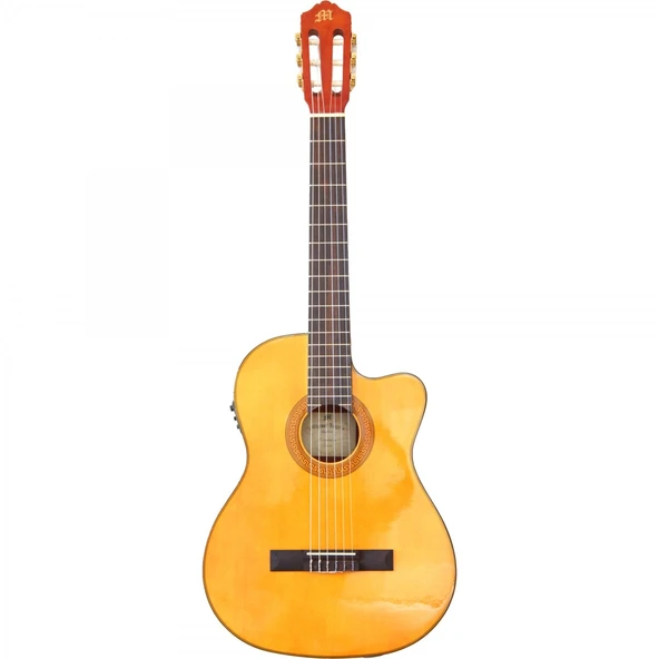 Miguel Angela MA5CE-N Naturel Elektro Klasik Gitar - Resim 2