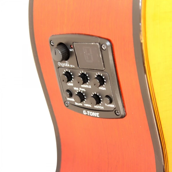 Miguel Angela MA5CE-N Naturel Elektro Klasik Gitar - Resim 5