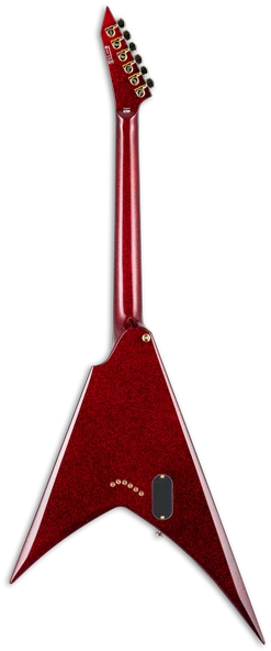 ESP LTD Kirk Hammett Signature KH-V Red Sparkle Elektro Gitar - 3